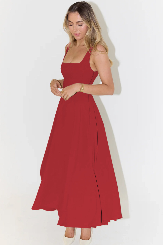 Nora™ | Elegantes Midi-Kleid