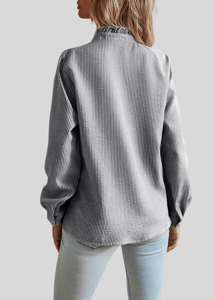 Alina | Elegante Rüschenbluse