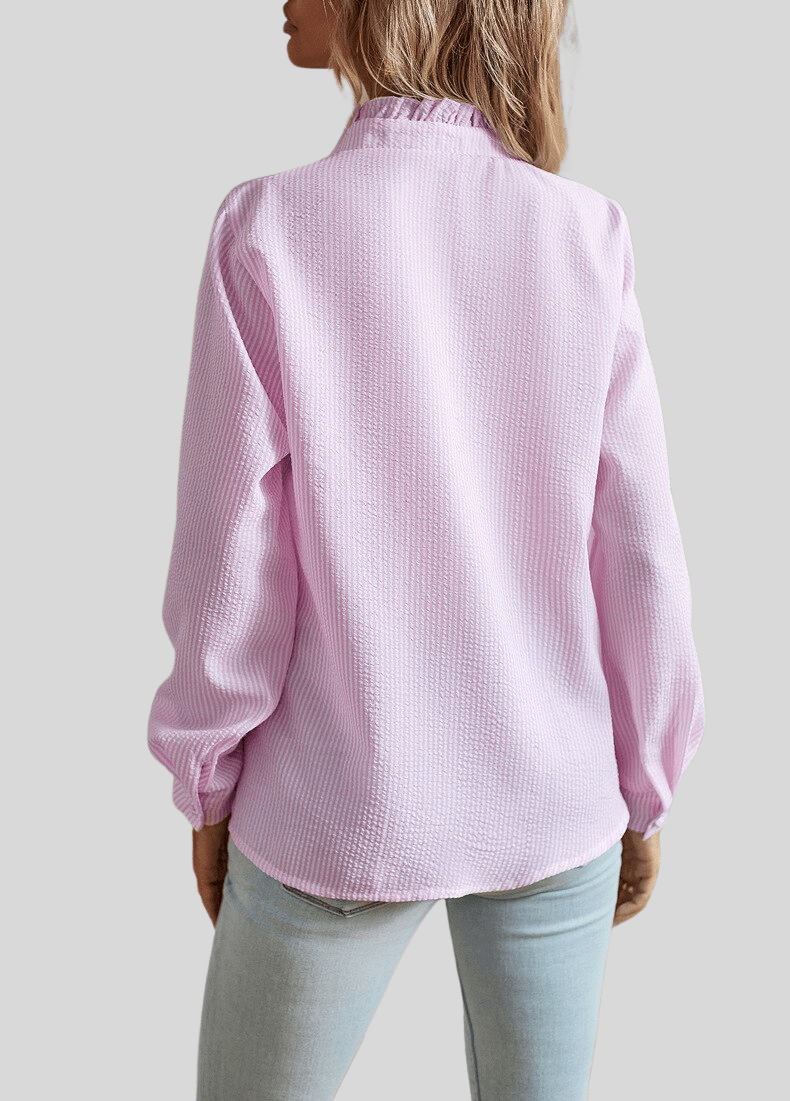 Alina | Elegante Rüschenbluse