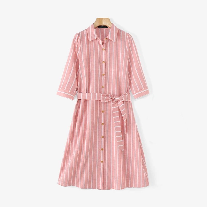 Blush Shoreline™ Hemdkleid mit Gürtel