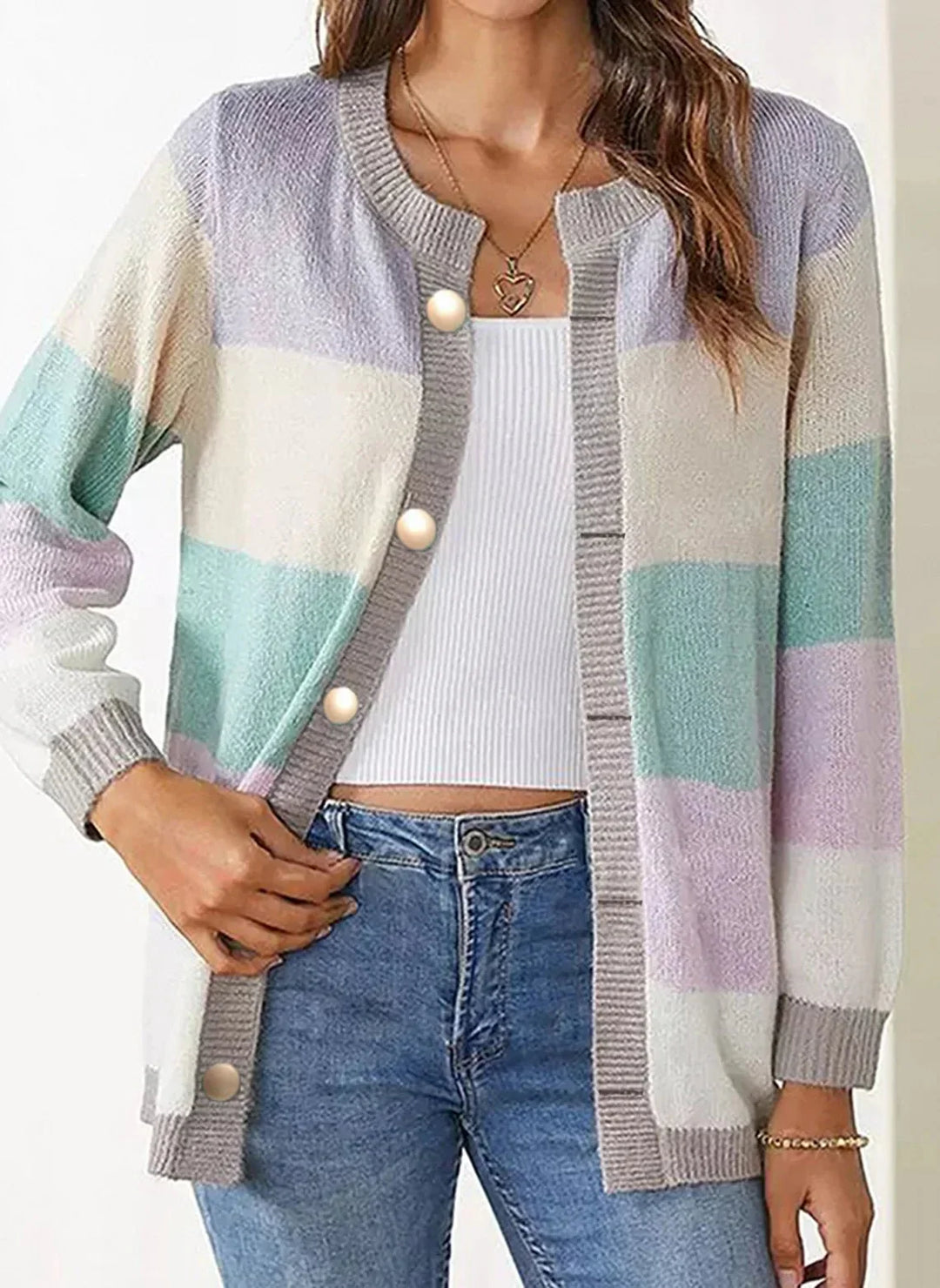 Phoebe | Stilvolle Strickjacke