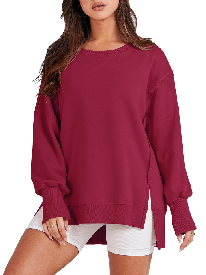 Rosie | Oversize-Rundhals-Sweatshirt