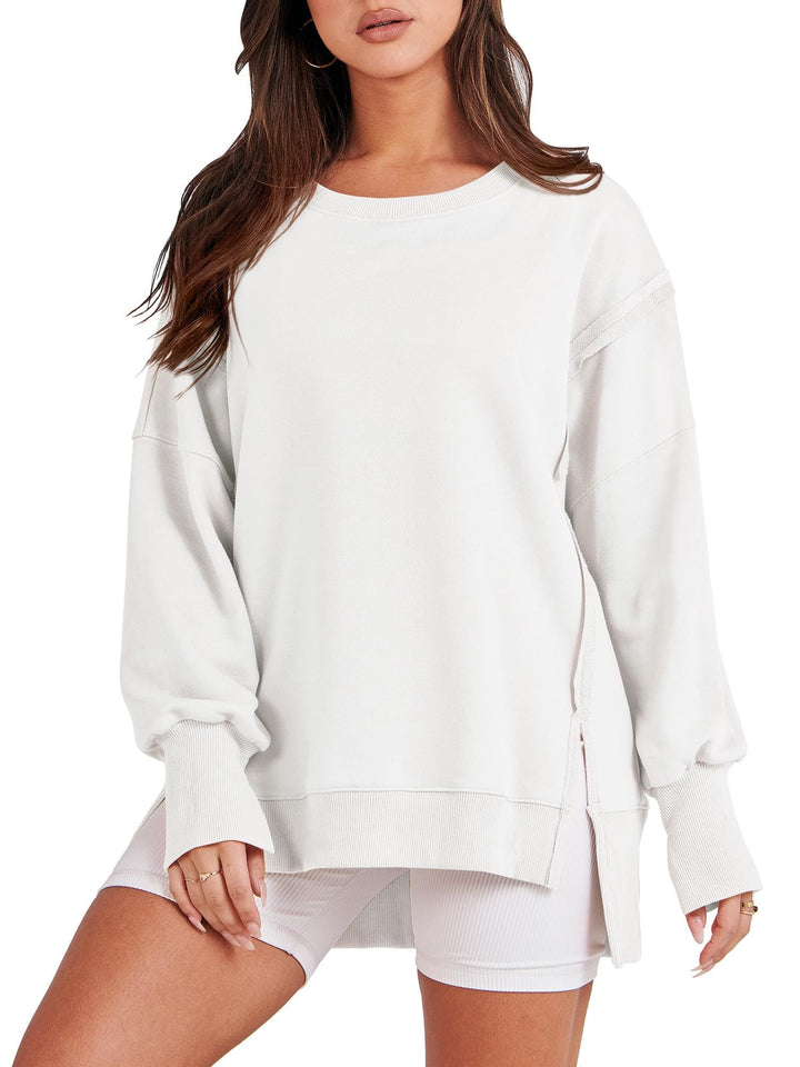 Rosie | Oversize-Rundhals-Sweatshirt