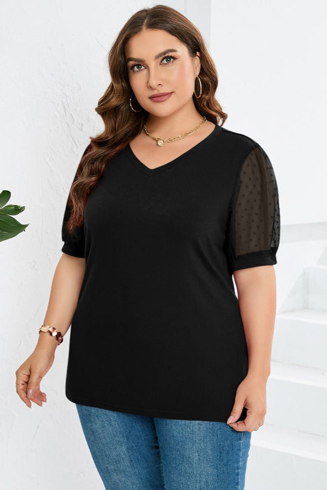 Helena | Elegante V-Ausschnitt-Bluse