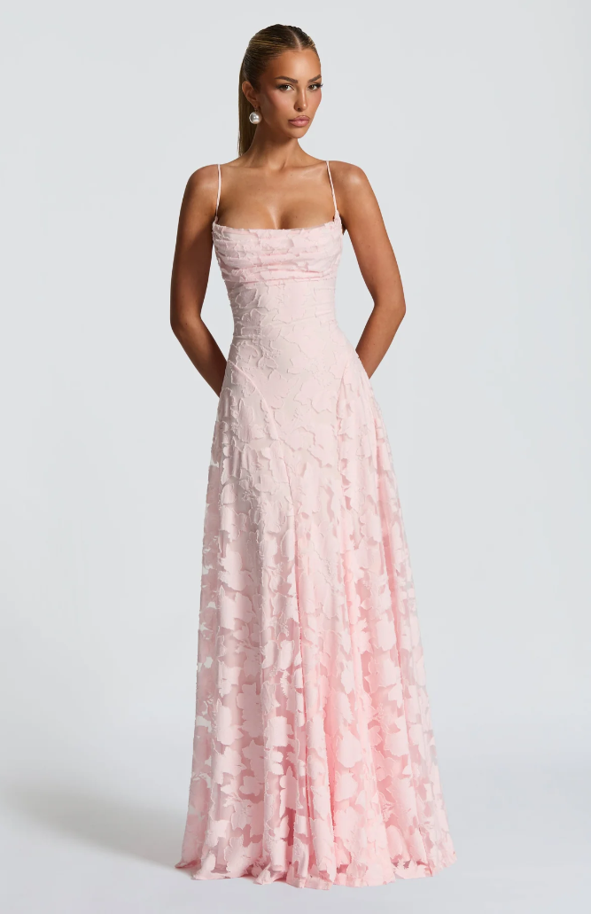 Clara™ | Elegantes Spitzen-Maxikleid