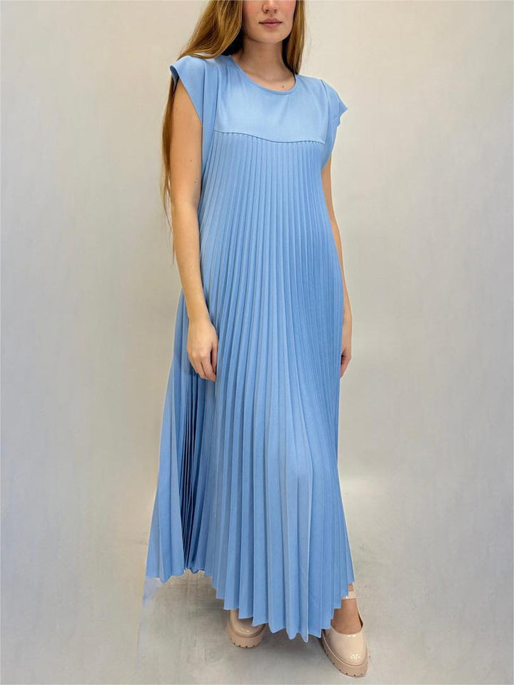 Sandra | Geplissiertes Elegantes Kleid