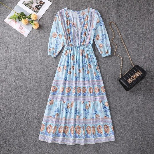 Marino | Küsten-Boho-Kleid