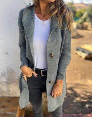 Rosalie | Schicke Lange Strickjacke