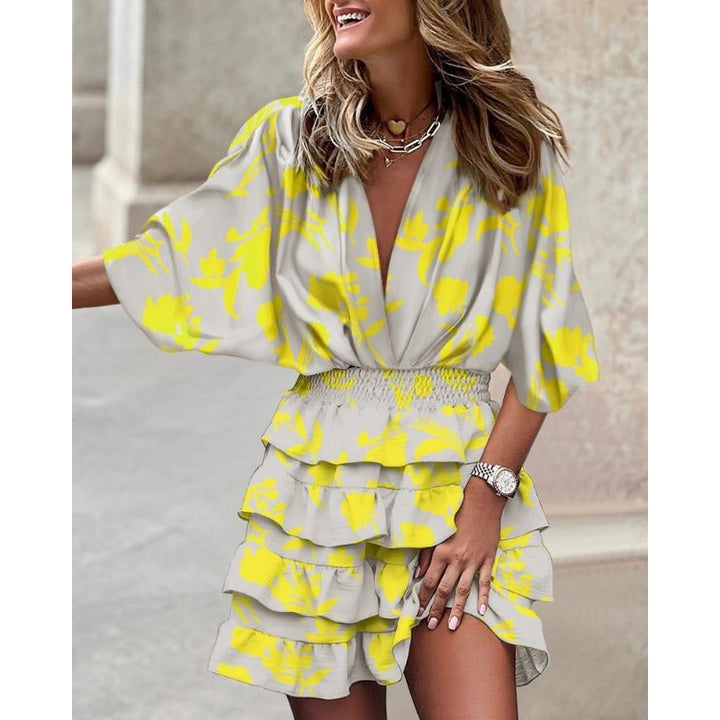 Kowhai | Wildes Buntes Kleid