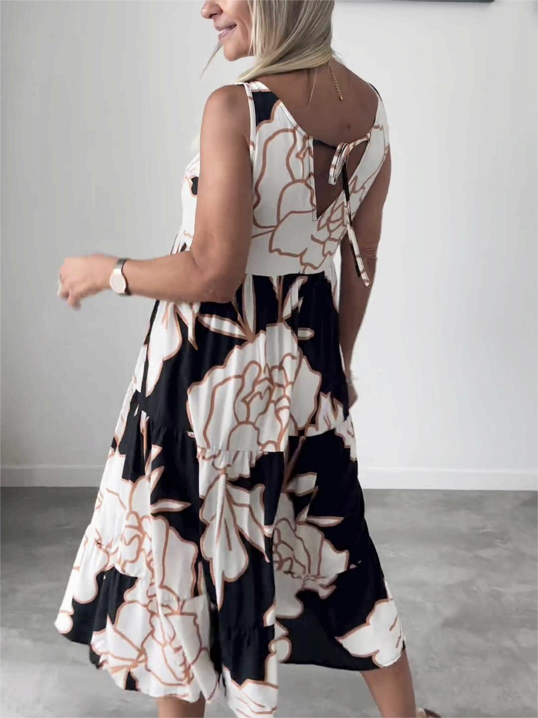 Odessa | Anmutiges Blütenkleid