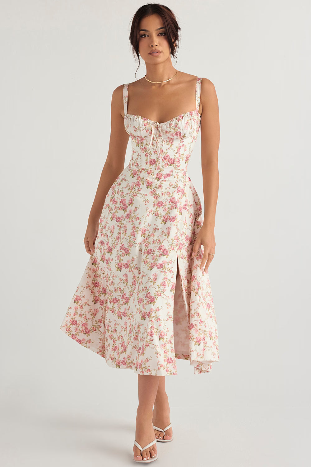 Vera™ | Romantisches Korsett-Midikleid