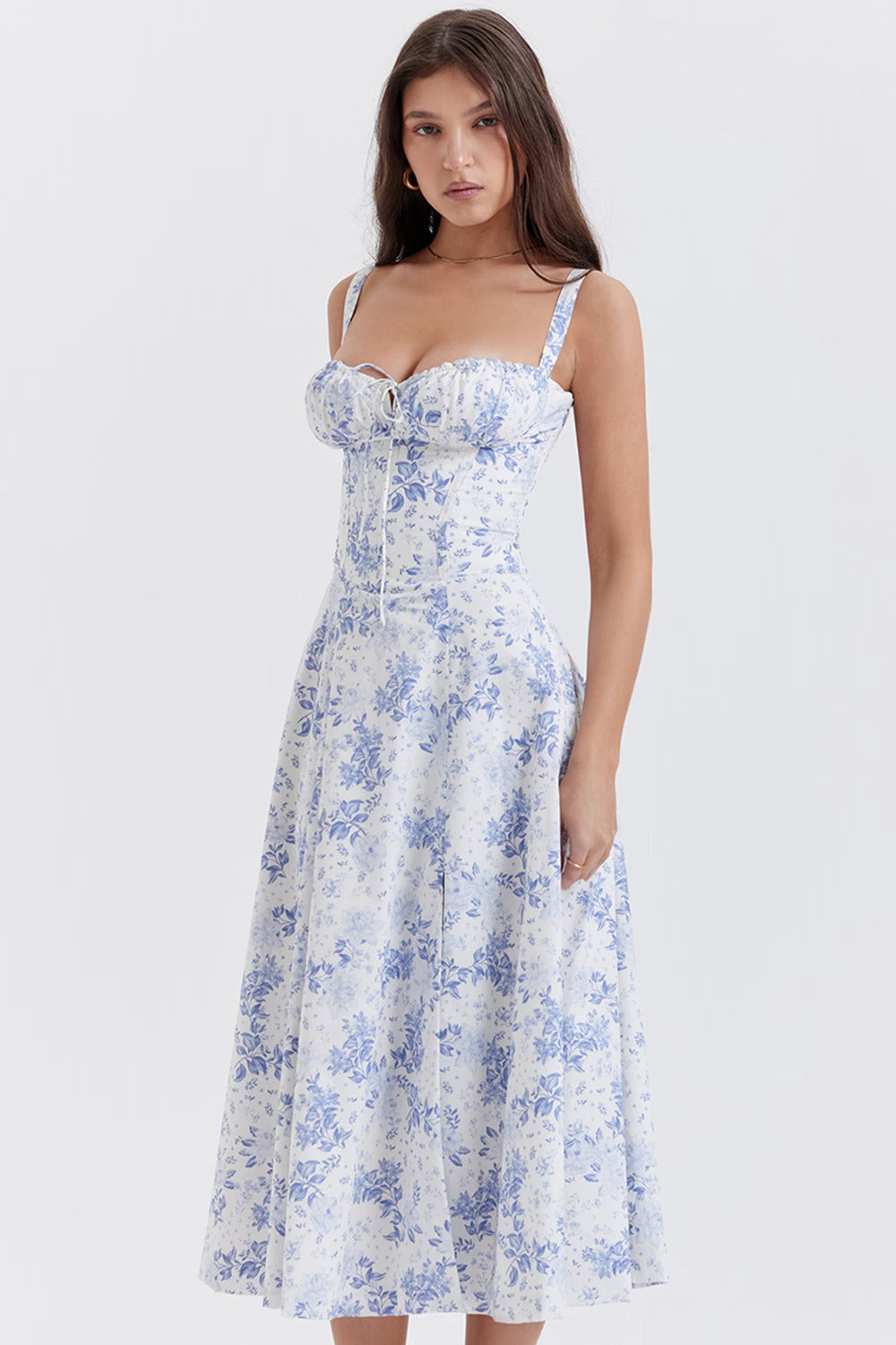 Vera™ | Romantisches Korsett-Midikleid