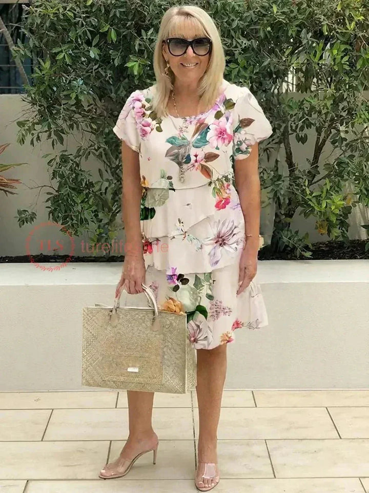 Jenna | Fließendes Blumenkleid