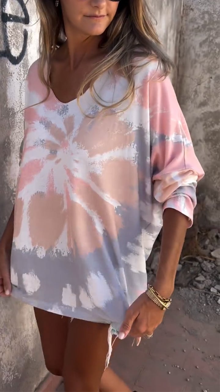 Demi | Charmantes Batik-Top