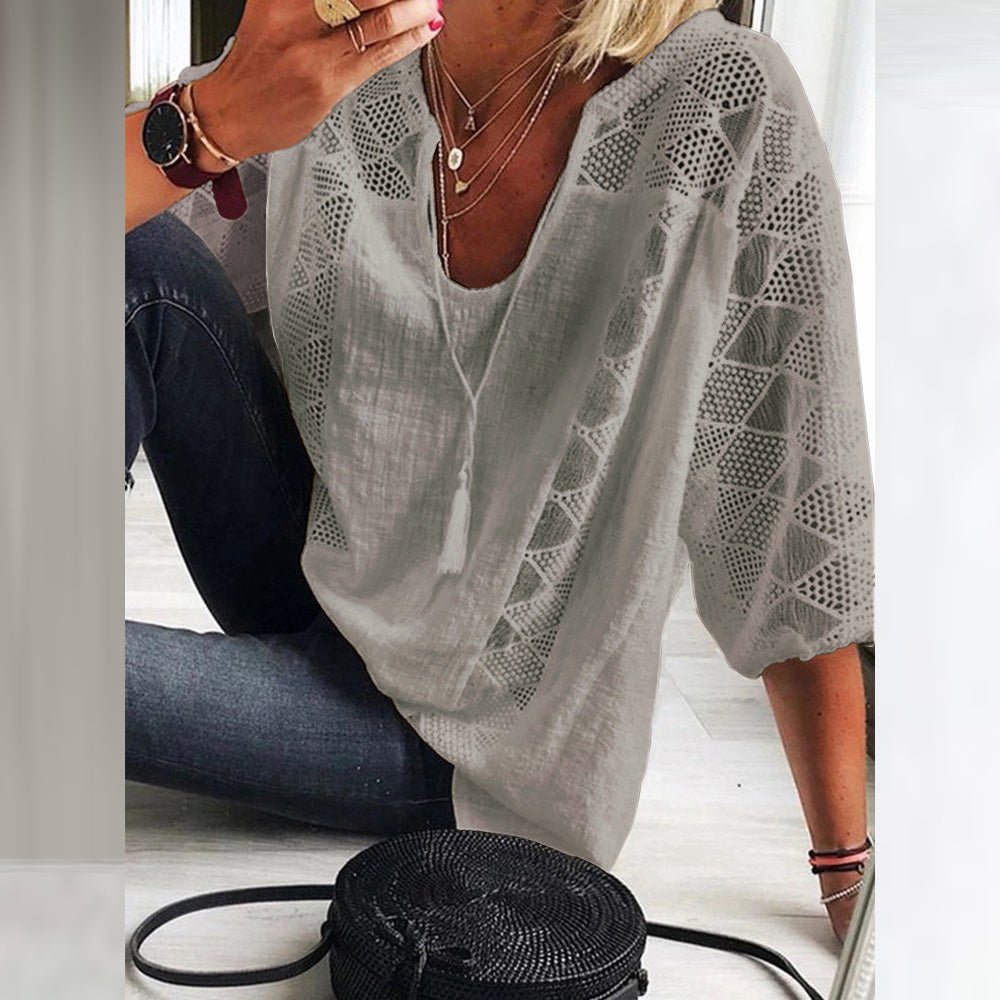 Harper | Leichte Baumwollbluse
