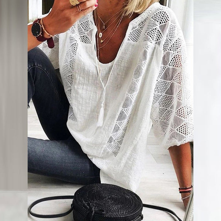 Harper | Leichte Baumwollbluse