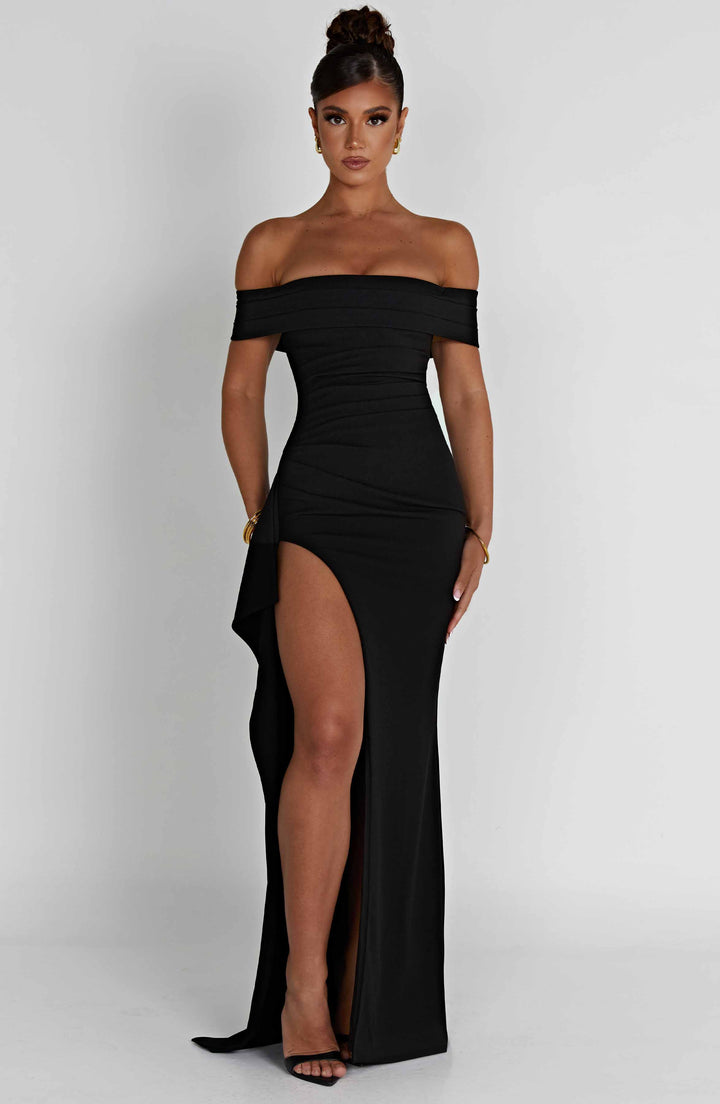 Vivienne™ | Glamouröses Off-Shoulder-Maxikleid