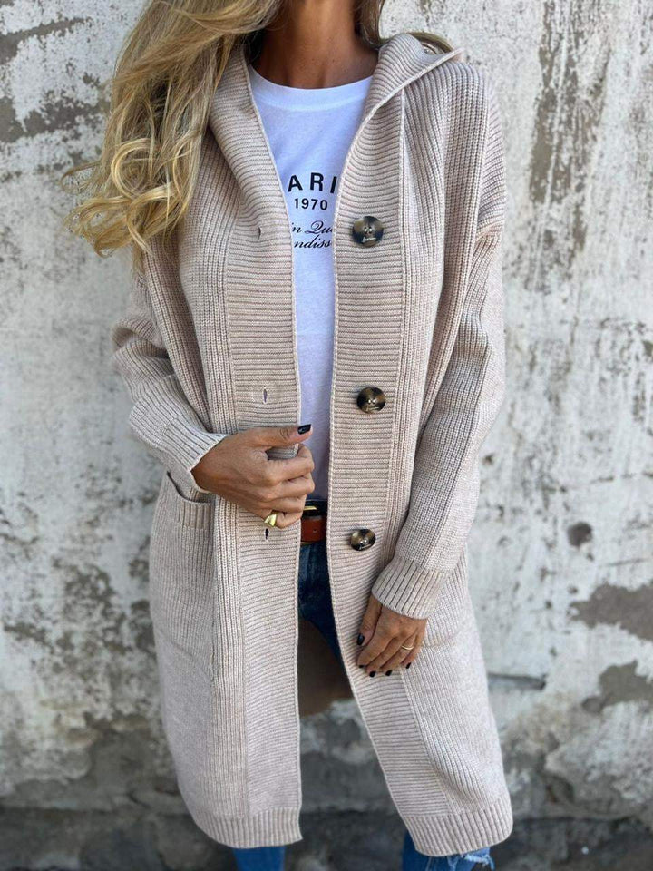 Rosalie | Schicke Lange Strickjacke