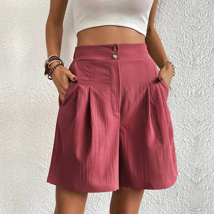 Chelsie | Hochbund Komfort Shorts