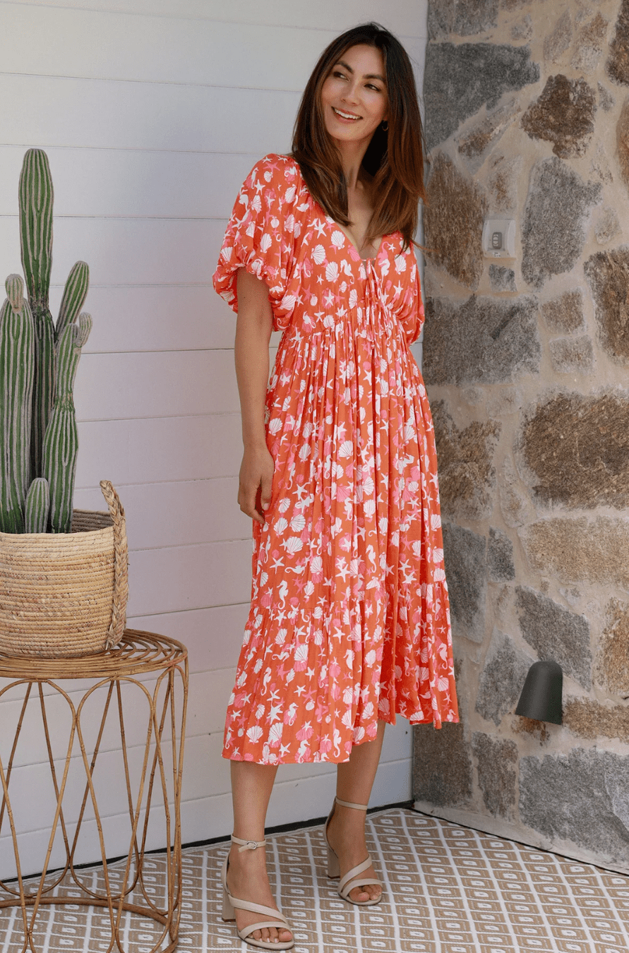 Jena | Zeitloses Midiekleid