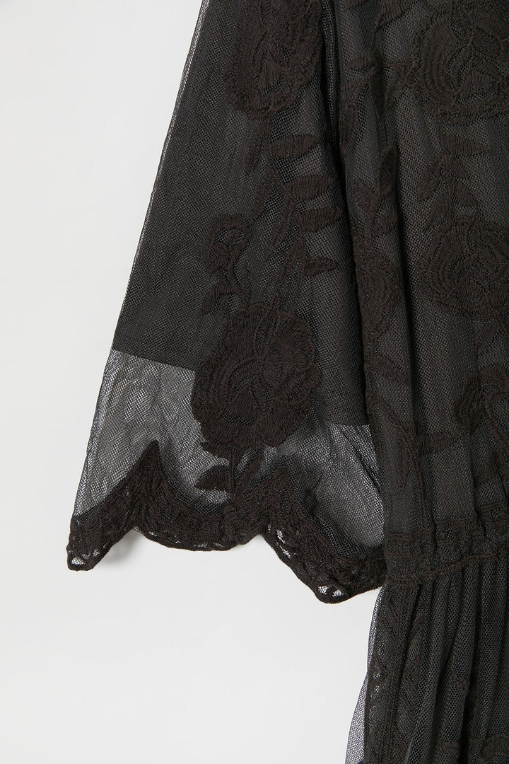 Clarita | Elegantes Blüten-Maxikleid