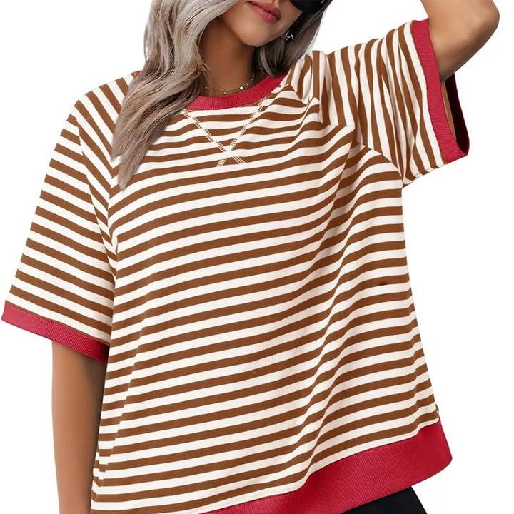 Tessa | Lässiges Gestreiftes T-Shirt