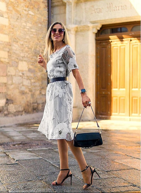 Chandra | Edles Blumenkleid